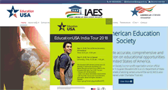Desktop Screenshot of iaesgujarat.org